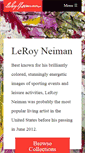 Mobile Screenshot of leroyneiman.com